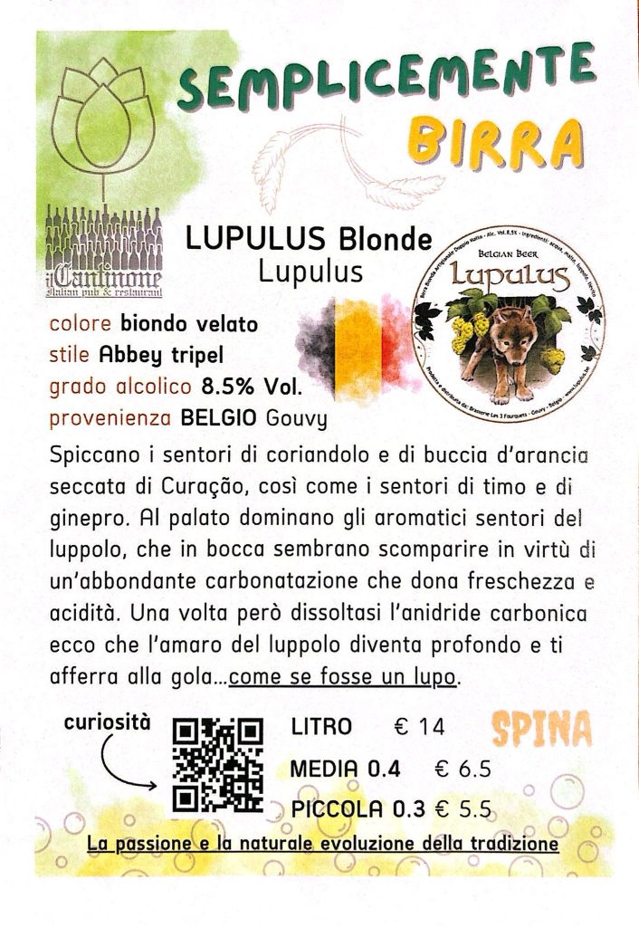 il cantinone abbiategrasso Lupulus