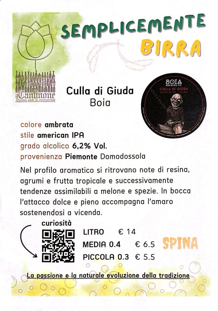 il cantinone abbiategrasso culla di giuda boia